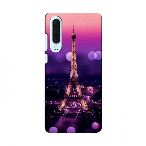 Чехол для Huawei P30 (AlphaPrint) с печатью (ТОП продаж)