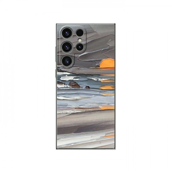 Чехол для Samsung Galaxy S23 Ultra (AlphaPrint) с печатью (ТОП продаж)