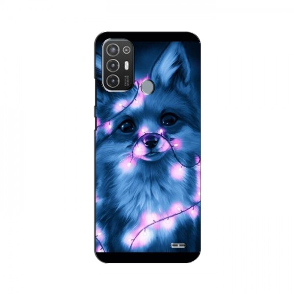 Чехол для TECNO Pop 6 Pro (BE8) (AlphaPrint) с печатью (ТОП продаж)