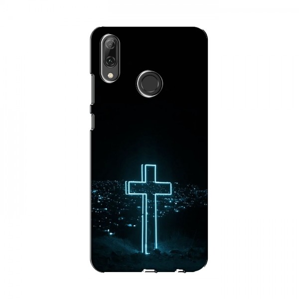 Чехол с принтом (Христианские) для Huawei P Smart 2019 (AlphaPrint)