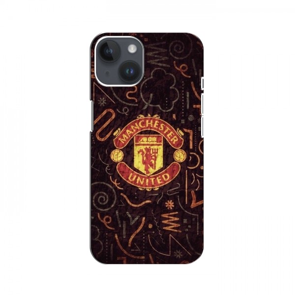 Чехол Манчестер Юнайтед для iPhone 15 Plus (AlphaPrint)