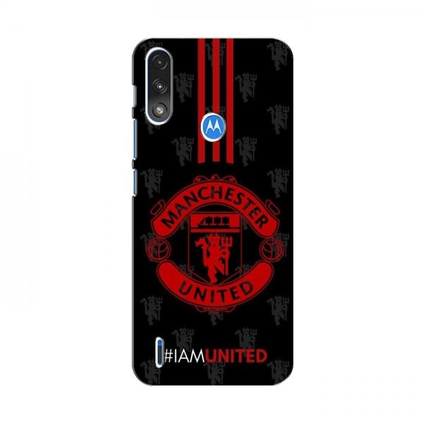 Чехол Манчестер Юнайтед для Motorola MOTO E7 Power (AlphaPrint)