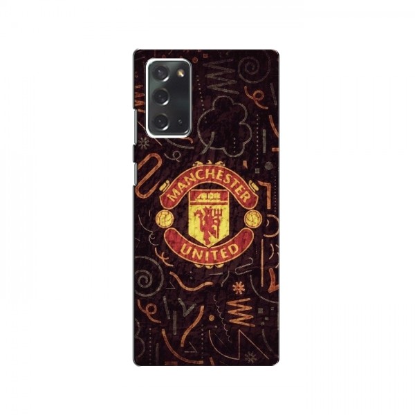 Чехол Манчестер Юнайтед для Samsung Galaxy Note 20 (AlphaPrint)