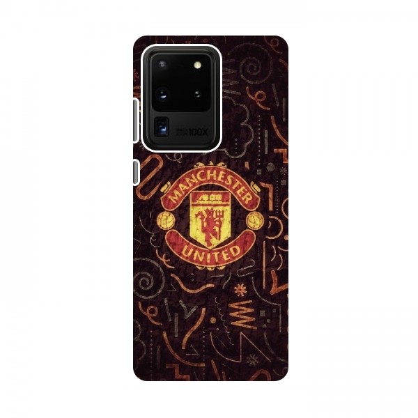 Чехол Манчестер Юнайтед для Samsung Galaxy S20 Ultra (AlphaPrint)