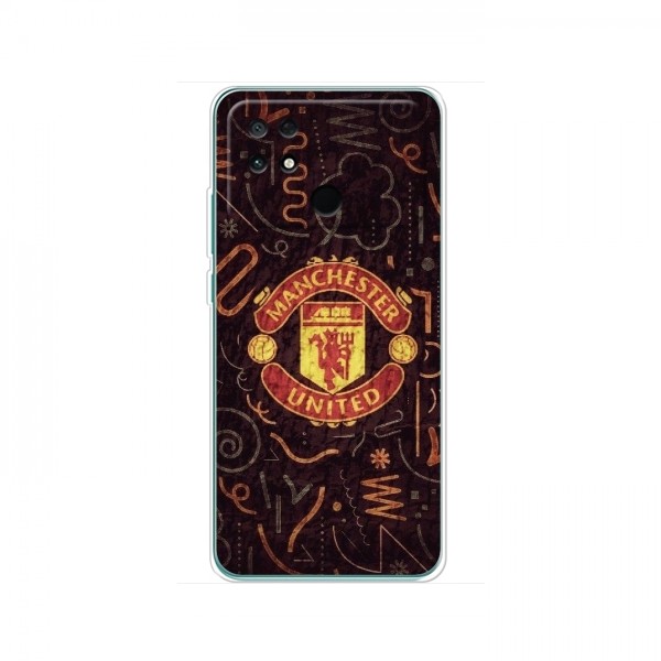 Чехол Манчестер Юнайтед для Xiaomi POCO C40 (AlphaPrint)