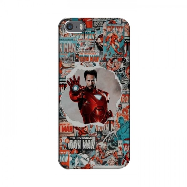 Чехол МАРВЕЛ для iPhone 5 / 5s / SE (AlphaPrint)