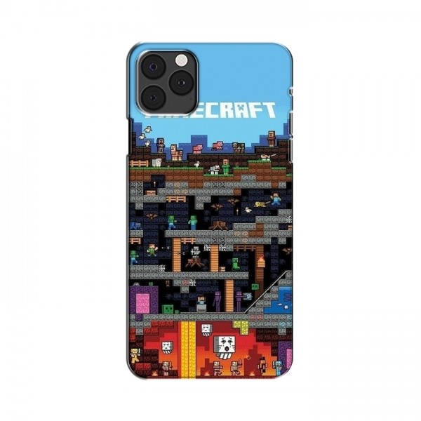 Чехол Майнкрафт для Айфон 12 Про Макс (AlphaPrint) Minecraft
