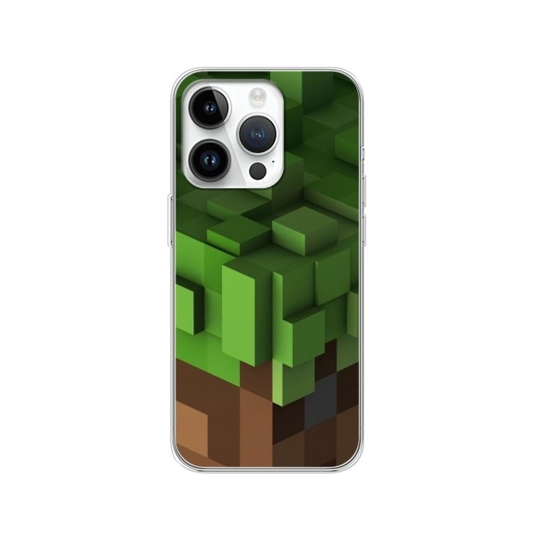 Чехол Майнкрафт для Айфон 16 Про Макс (AlphaPrint) Minecraft