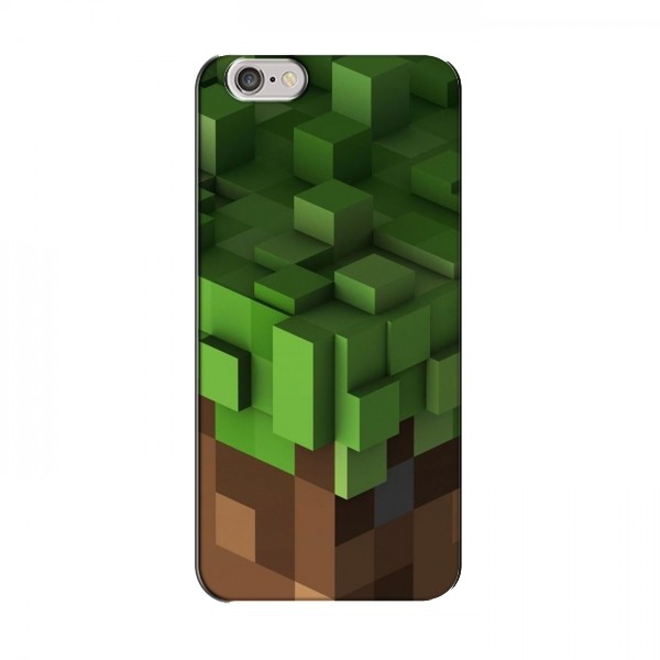 Чехол Майнкрафт для Айфон 6 Плюс / 6с Плюс (AlphaPrint) Minecraft