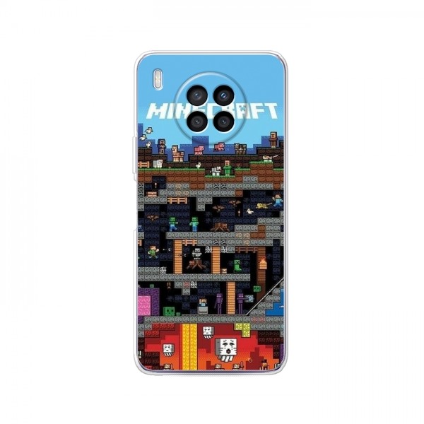 Чехол Майнкрафт для Хуавей Нова 8i (AlphaPrint) Minecraft