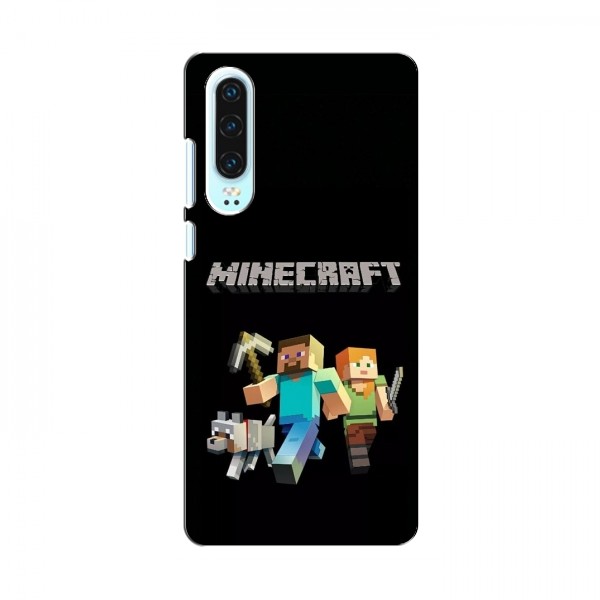 Чехол Майнкрафт для Huawei P30 (AlphaPrint) Minecraft