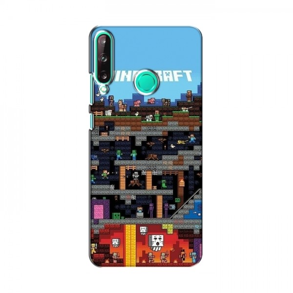 Чехол Майнкрафт для Huawei P40 Lite e (AlphaPrint) Minecraft