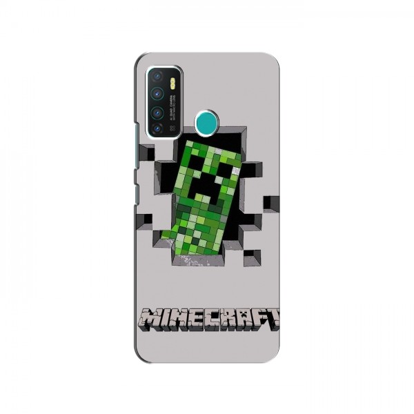 Чехол Майнкрафт для Infinix Hot 9 / Hot 9 Pro (AlphaPrint) Minecraft