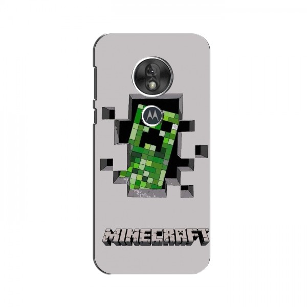 Чехол Майнкрафт для Мото G7 Пауер (AlphaPrint) Minecraft