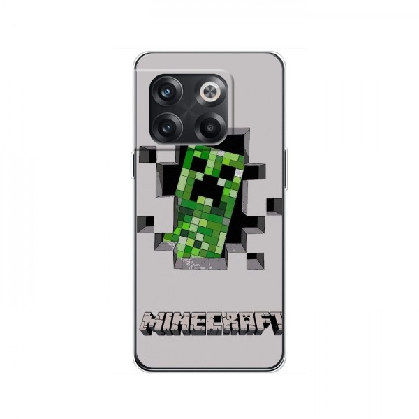 Чехол Майнкрафт для ВанПлас 10Т (AlphaPrint) Minecraft