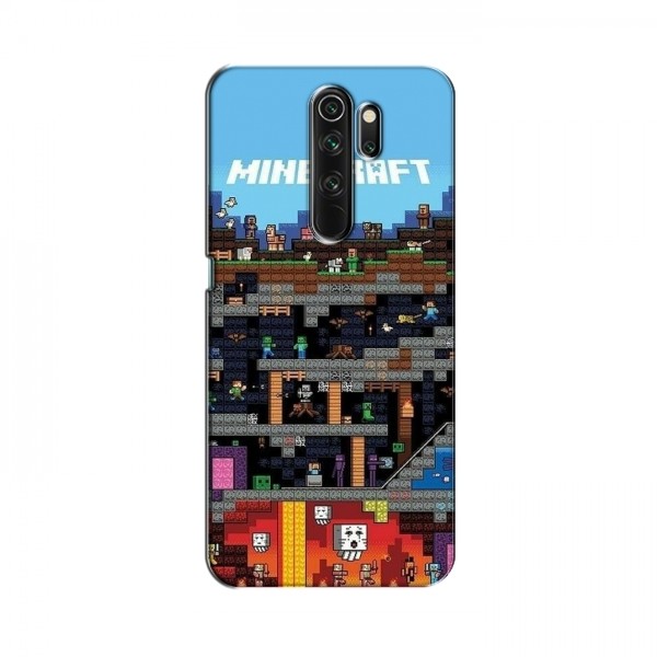 Чехол Майнкрафт для Оппо А5 (2020) (AlphaPrint) Minecraft