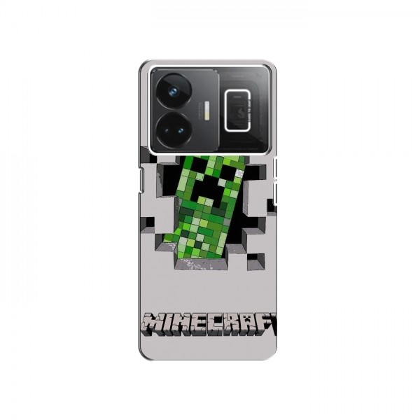 Чехол Майнкрафт для RealMe GT Neo 5 (AlphaPrint) Minecraft