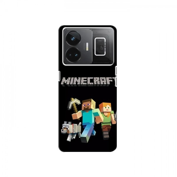 Чехол Майнкрафт для RealMe GT Neo 5 (AlphaPrint) Minecraft