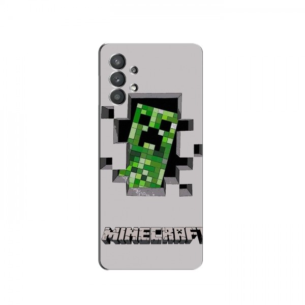 Чехол Майнкрафт для Самсунг А32 (AlphaPrint) Minecraft