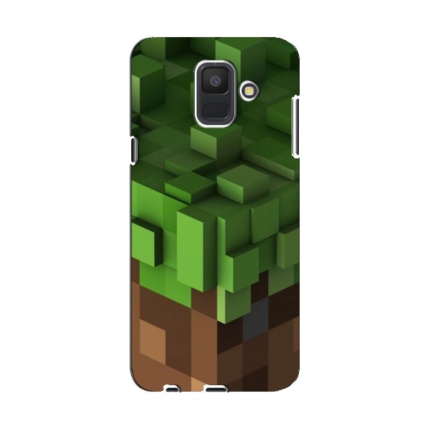 Чехол Майнкрафт для Samsung A6 2018, A600F (AlphaPrint) Minecraft