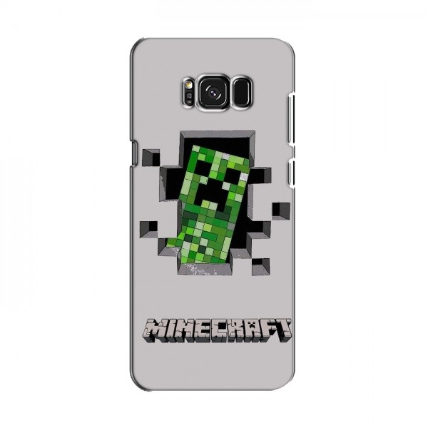 Чехол Майнкрафт для Samsung S8, Galaxy S8, G950 (AlphaPrint) Minecraft
