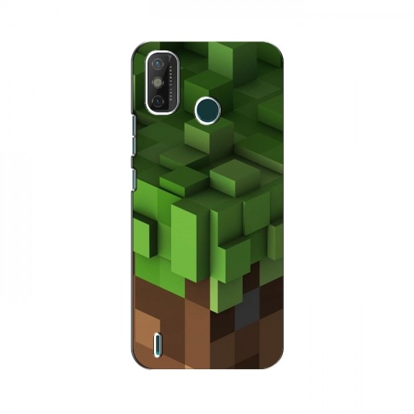 Чехол Майнкрафт для TECNO Spark GO (2021) (AlphaPrint) Minecraft