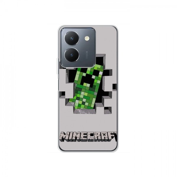 Чехол Майнкрафт для Виво У36 (AlphaPrint) Minecraft