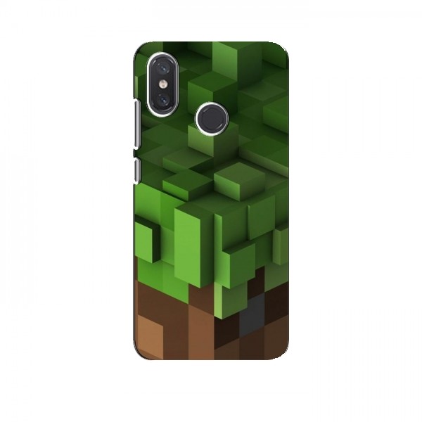 Чехол Майнкрафт для Xiaomi Mi8 (AlphaPrint) Minecraft