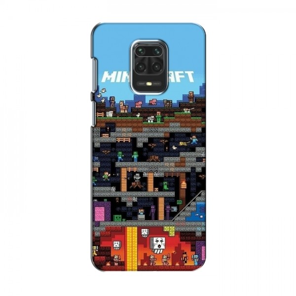 Чехол Майнкрафт для Редми 10Х (AlphaPrint) Minecraft