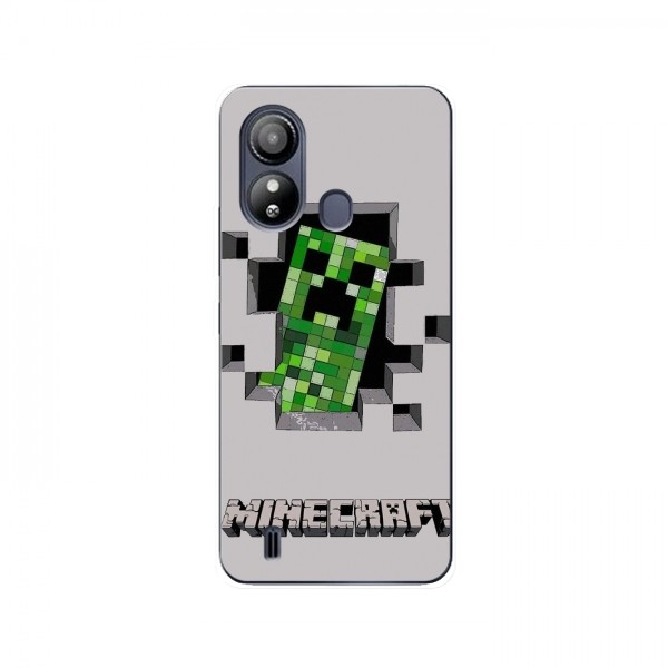 Чехол Майнкрафт для ЗТЕ Блейд Л220 (AlphaPrint) Minecraft