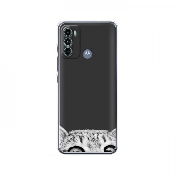 Чехол на Motorola MOTO G60 с Котами (VPrint)