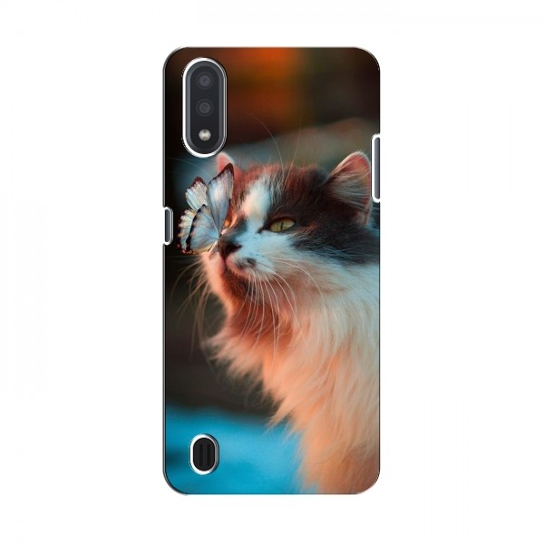 Чехол на Samsung Galaxy A01 Core с Котами (VPrint)