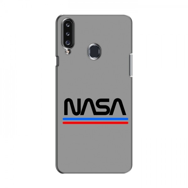 Чехол NASA для Samsung Galaxy A20s (A207) (AlphaPrint)
