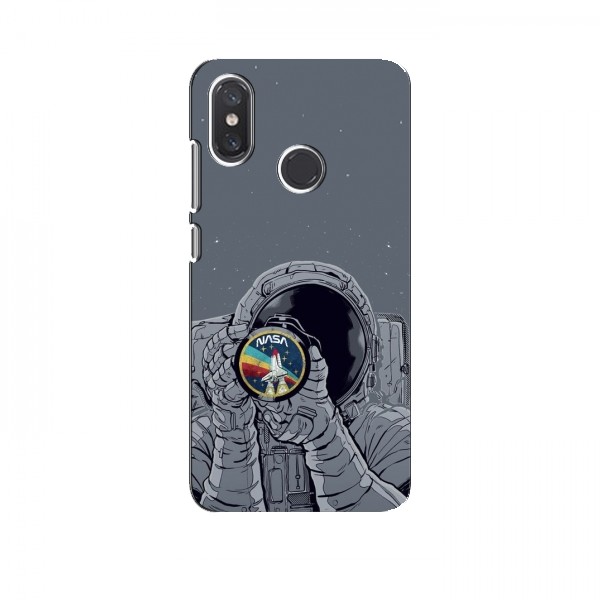 Чехол NASA для Xiaomi Mi8 (AlphaPrint)