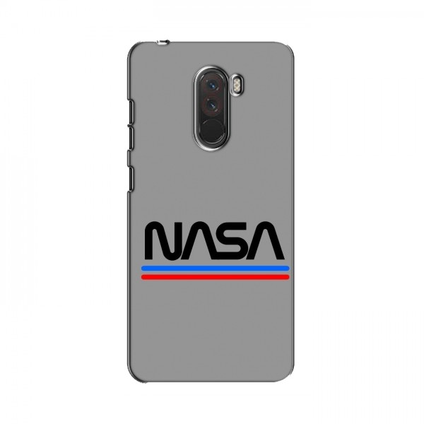 Чехол NASA для Xiaomi Pocophone F1 (AlphaPrint)