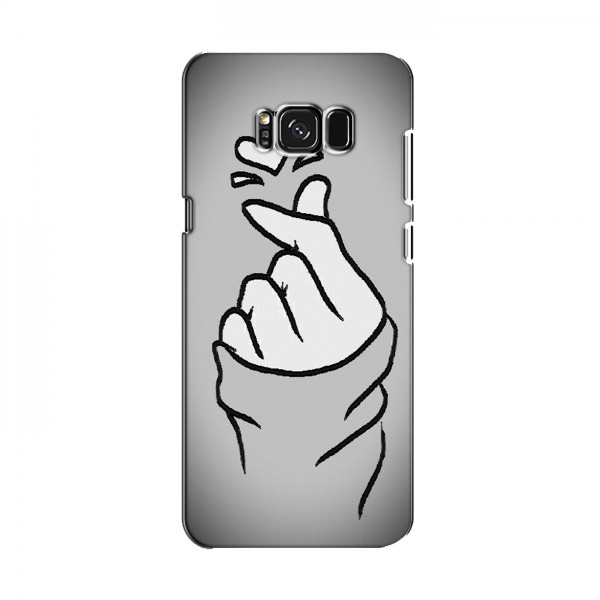 Чехол с принтом для Samsung S8, Galaxy S8, G950 (AlphaPrint - Знак сердечка)
