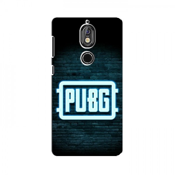 Чехол PUBG для Nokia 7 (AlphaPrint)