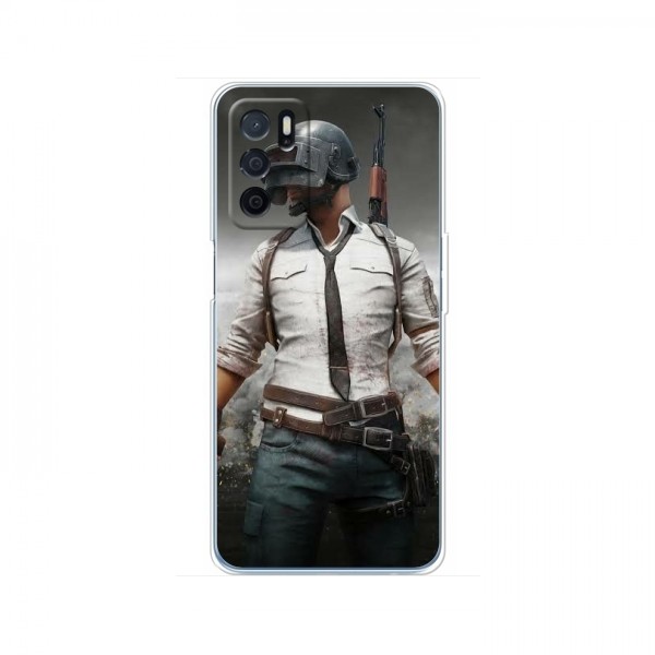 Чехол PUBG для OPPO A16 (AlphaPrint)