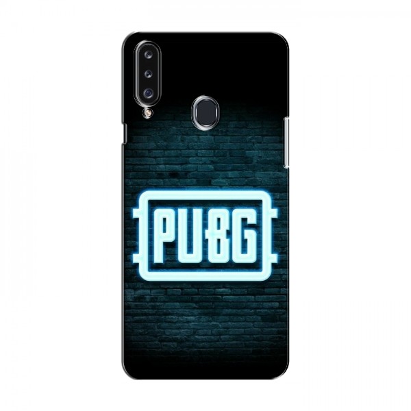 Чехол PUBG для Samsung Galaxy A20s (A207) (AlphaPrint)