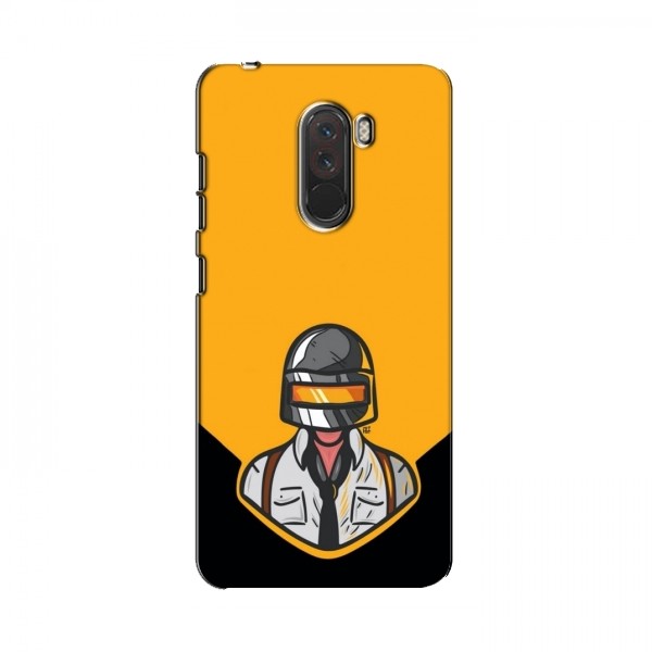 Чехол PUBG для Xiaomi Pocophone F1 (AlphaPrint)