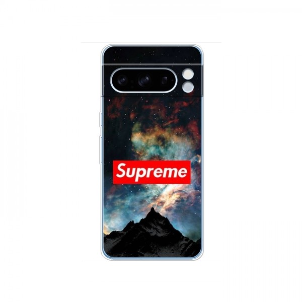 Чехол для Гугл пиксель 8 Про - с картинкой Supreme (AlphaPrint)