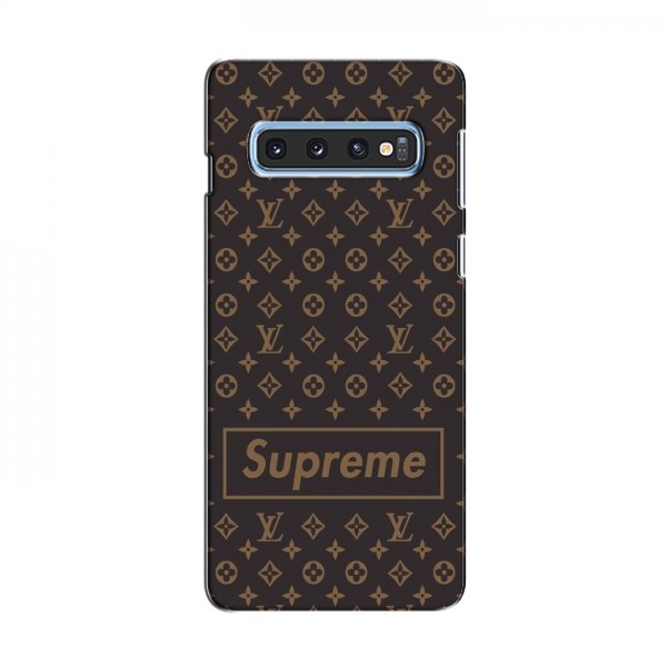 Чехол для Самсунг С10е - с картинкой Supreme (AlphaPrint)