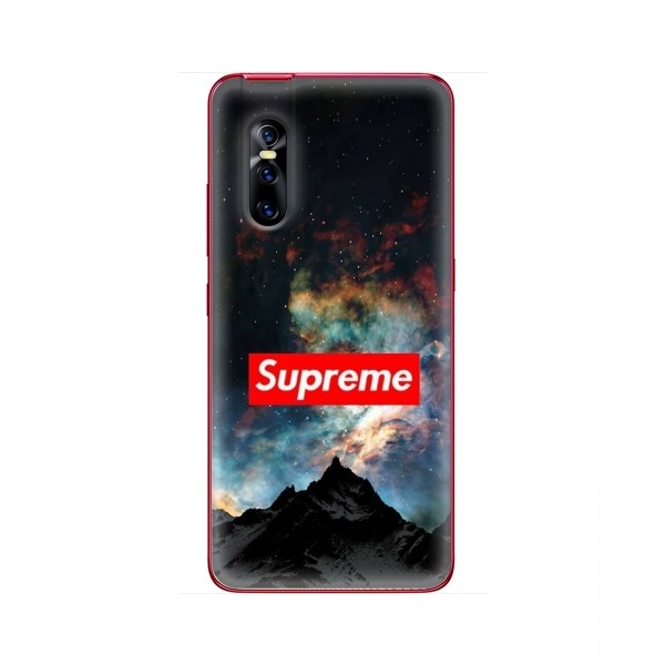 Чехол для Виво В15 Про - с картинкой Supreme (AlphaPrint)