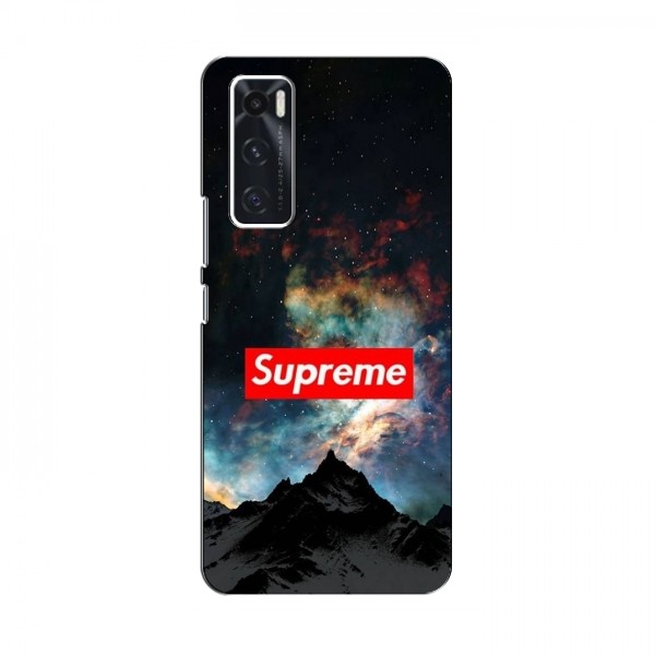 Чехол для Виво В20 се - с картинкой Supreme (AlphaPrint)