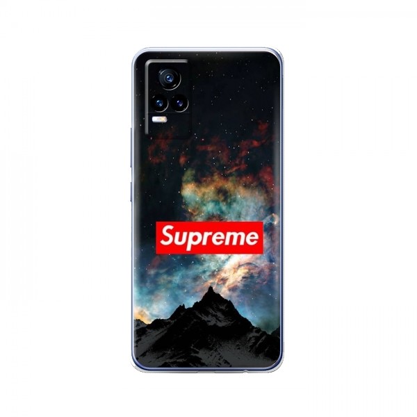 Чехол для Виво В21Е - с картинкой Supreme (AlphaPrint)