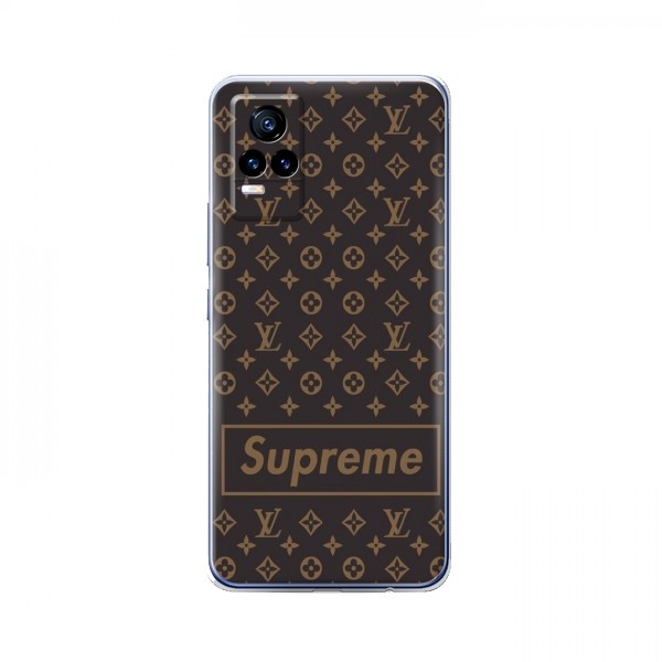 Чехол для Виво В21Е - с картинкой Supreme (AlphaPrint)