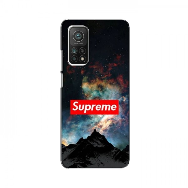 Чехол для Ксяоми Ми 10т Про - с картинкой Supreme (AlphaPrint)