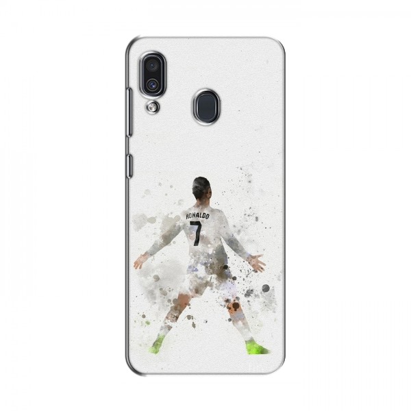Чехол Криштиану Роналду для Samsung Galaxy A30 2019 (A305F) AlphaPrint
