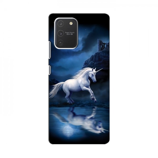 Чехол с принтом для Samsung Galaxy S10 Lite - (на черном) (AlphaPrint)