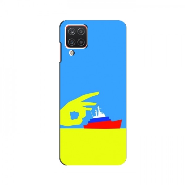 Чехол с принтом (Русский корабль...) для Samsung Galaxy A22 (AlphaPrint)